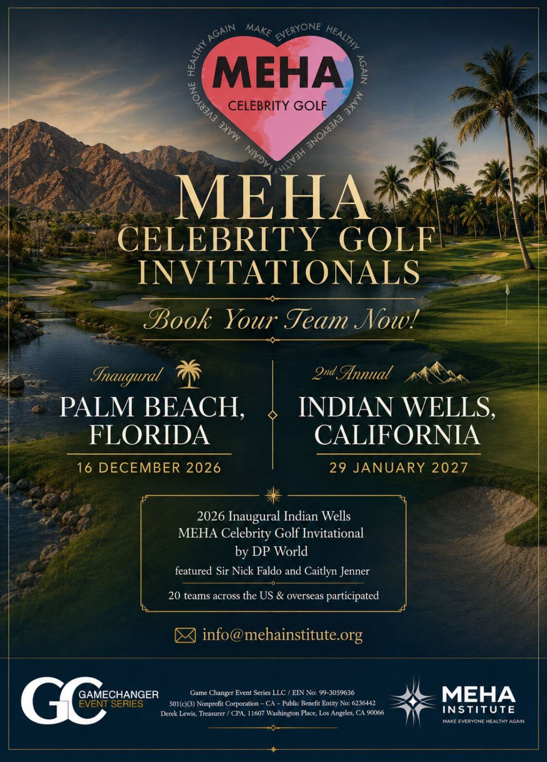 meha celebrity golf invitationals